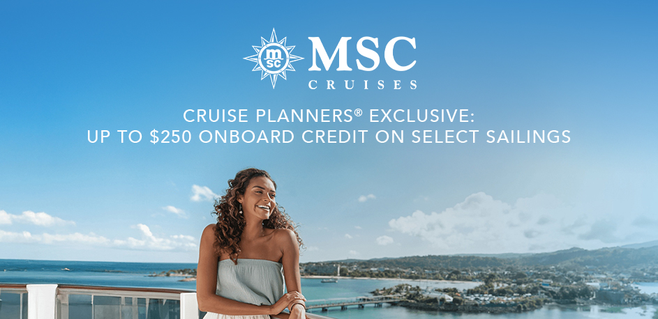 MSC Exclusive Onboard Credit